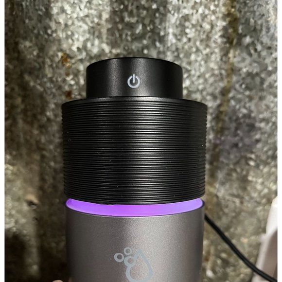 USB Mini Humidifier Aromatherapy Car Travel Home Air Purifier LED Light - Picture 3 of 3